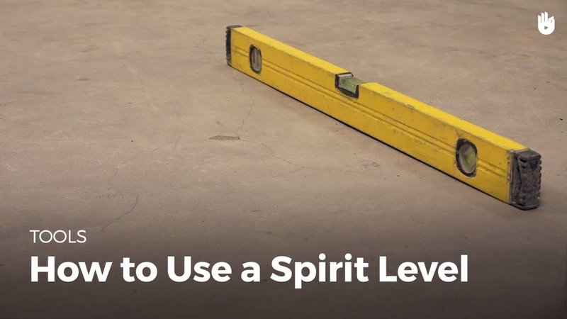 How To Use A Spirit Level For Leveling Exterior Door Hardware
