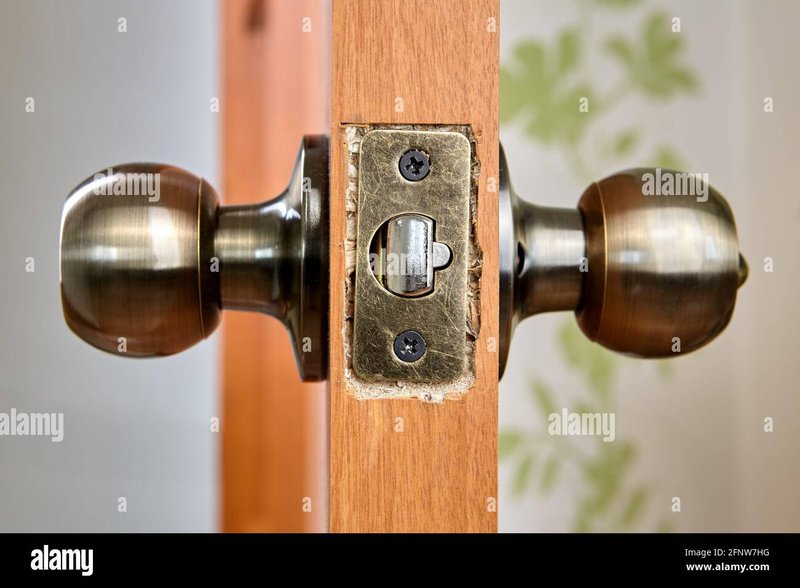 Installing A New Door Knob Where There Was Only A Latch