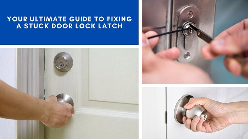 My Door Latch Is Stuck Closed: Emergency Opening Methods
