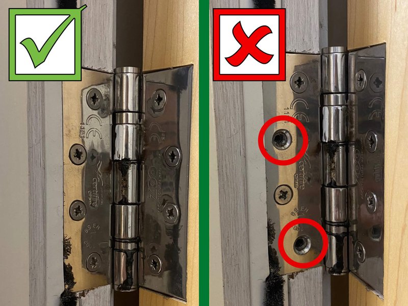 Preventing Misaligned Door Hinges: Regular Checks