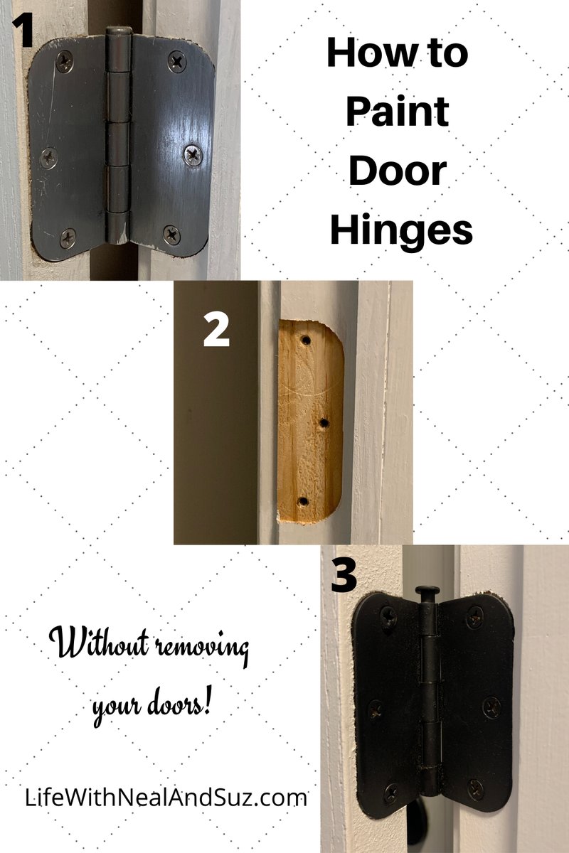 Preventing Paint Buildup On Door Hinges And Latches