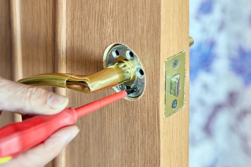Repairing A Bent Door Latch Bolt On An Interior Door