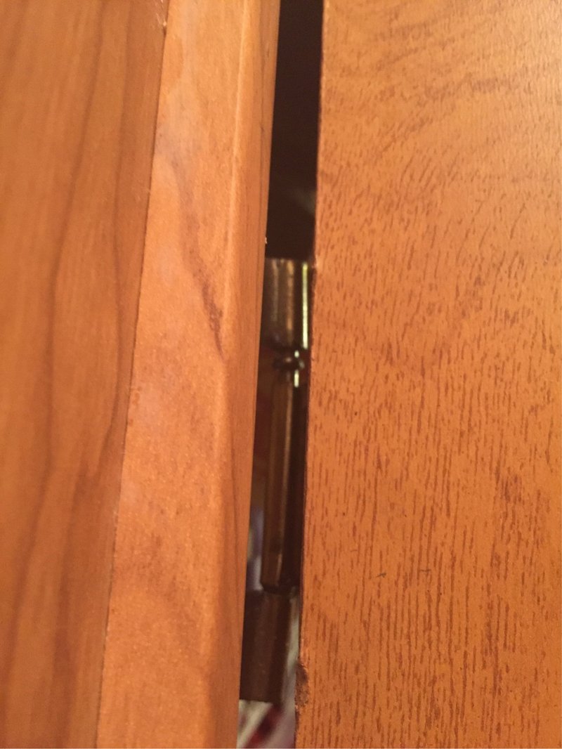 Repairing A Bent Exterior Door Hinge That'S Causing Binding