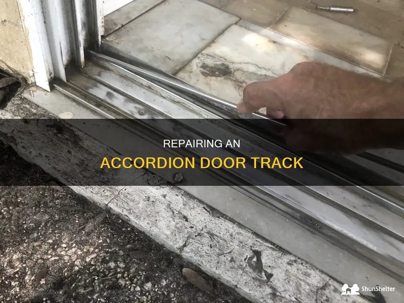 Repairing A Broken Accordion Door Track Or Roller