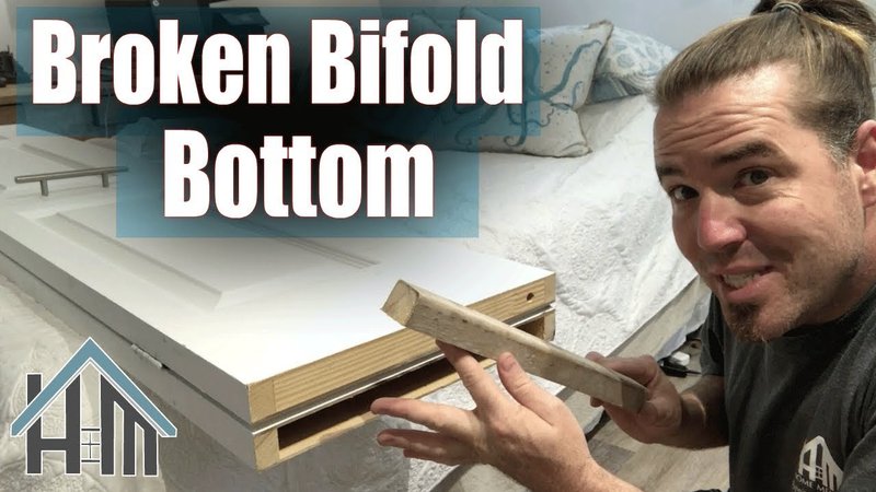 Repairing A Broken Catch On A Bi-Fold Door