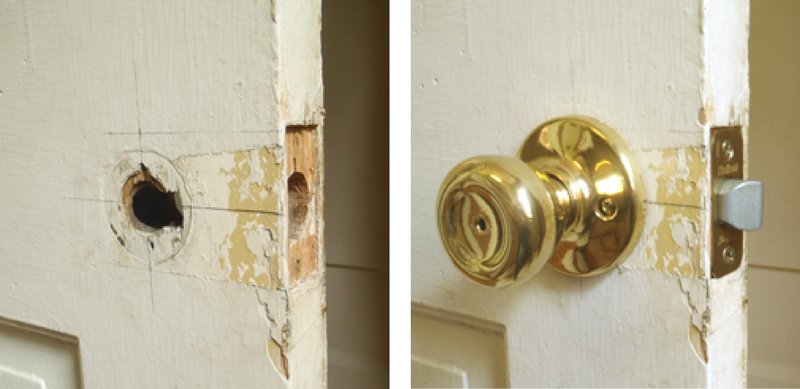 Repairing A Chipped Or Scratched Interior Door Knob Finish