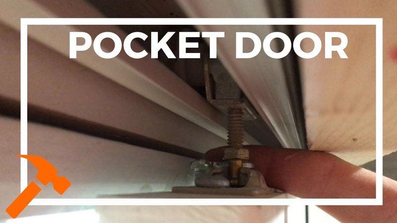 Repairing A Damaged Pocket Door Frame (Around Hardware)