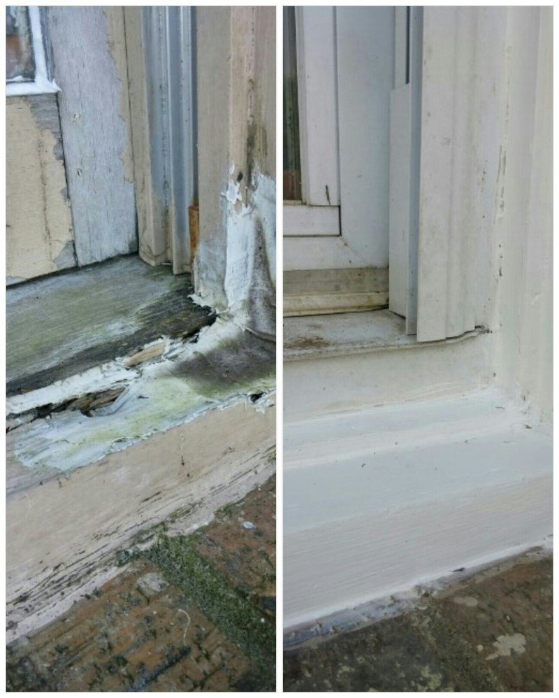 Repairing A Door Bottom Seal On A Wood Entry Door (Rot Prevention)