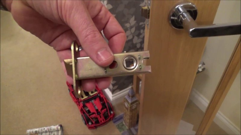 Repairing A Door Latch That Sticks In The Open Position