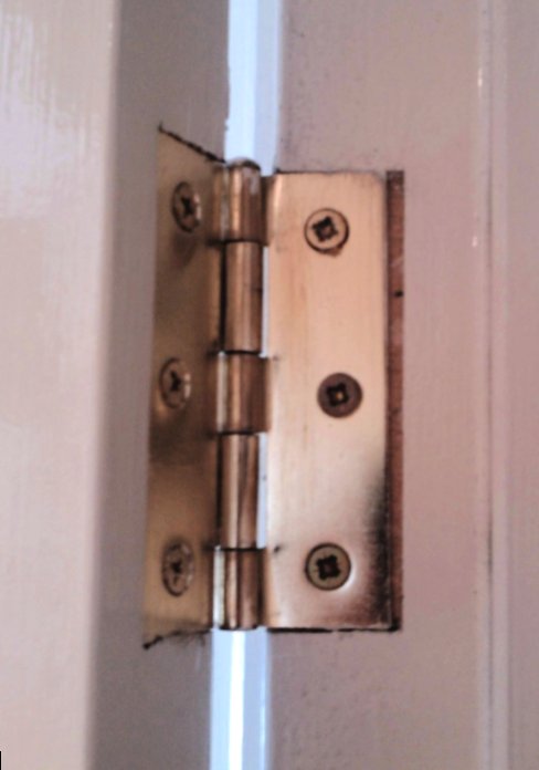 Repairing A Door That Was Hung Incorrectly (Hinge Adjustment Focus)