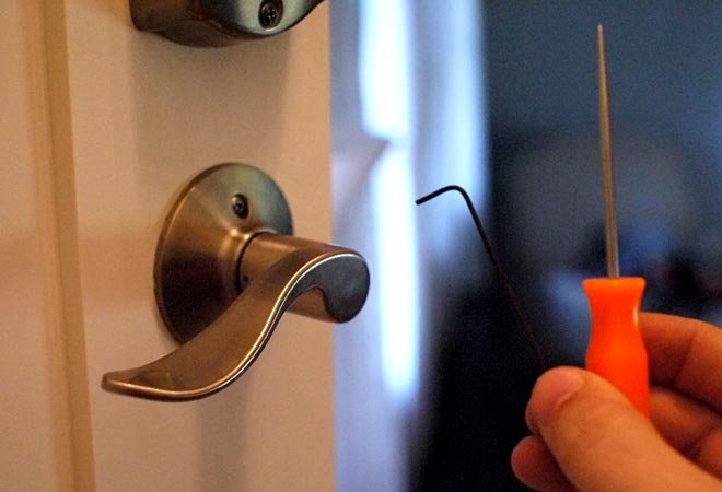 Repairing A Handleset Lever That Has Excessive Side-To-Side Play
