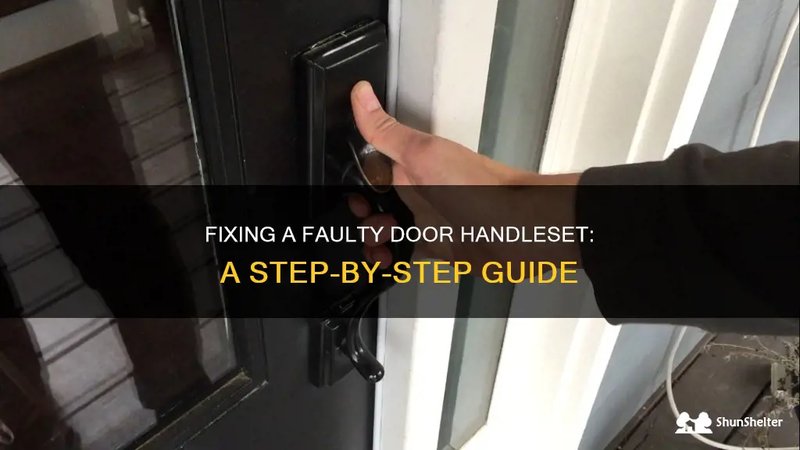 Repairing A Handleset That Has Excessive Vertical Play