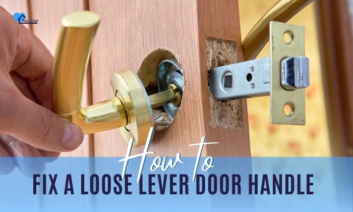Repairing A Handleset That'S Loose Where It Attaches To The Door