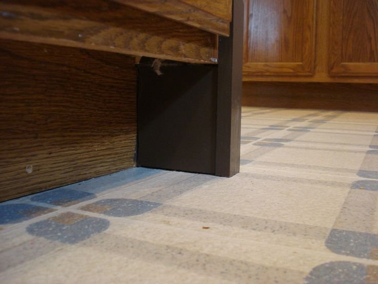 Repairing A Kick Plate That Has A Specific Pattern Of Wear