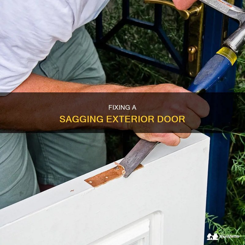 Repairing A Sagging Door Sweep On A French Exterior Door