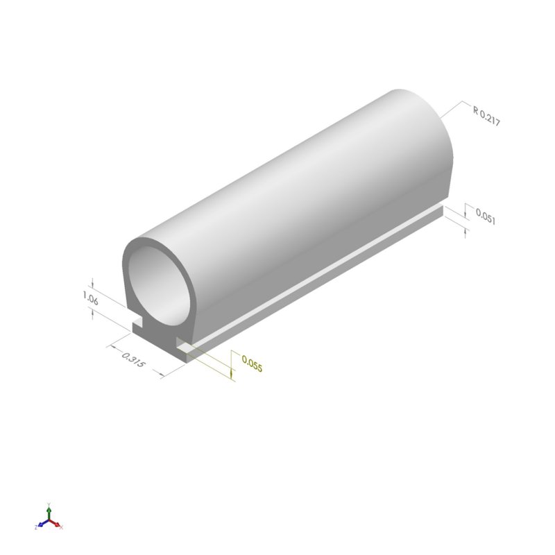Repairing A Specific Type Of Rubber Bulb Weatherstrip