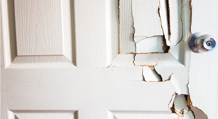 Repairing An Exterior Door That Was Forced Open (Hardware Damage)
