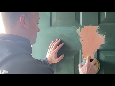 Repairing Minor Dents In Stainless Steel Door Handles