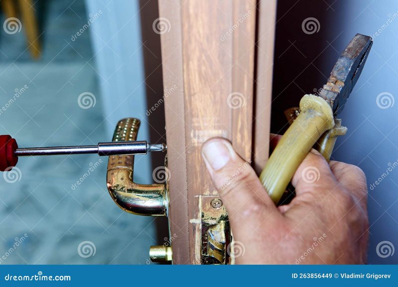 Repairing Scratches On Satin Nickel Interior Door Levers