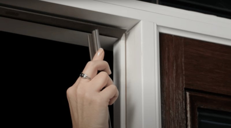 Repairing Weatherstripping That'S Been Damaged By A Steel Door'S Edge