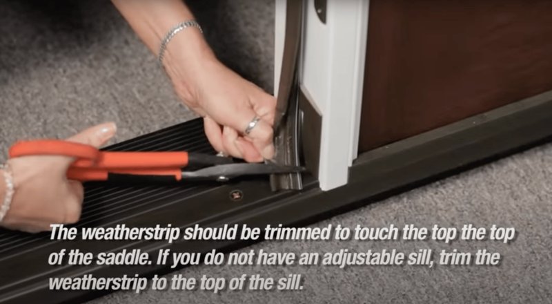 Repairing Weatherstripping That'S Damaged By A Wood Door'S Swelling