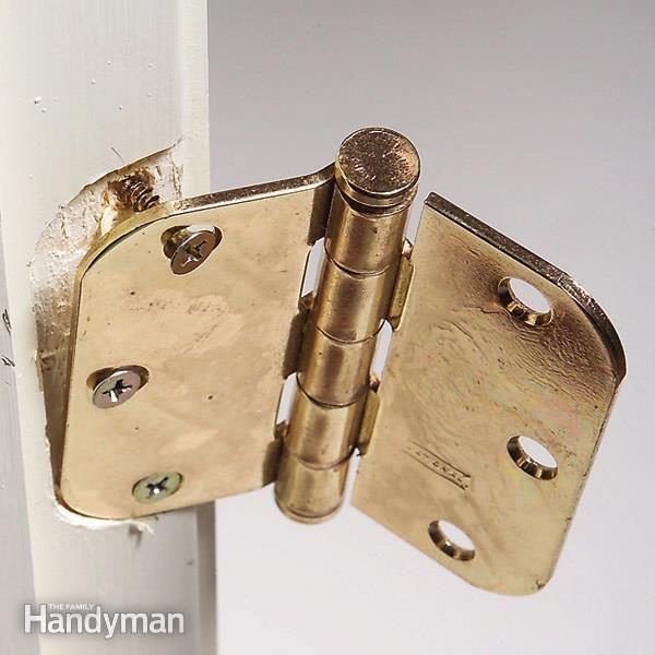 Replacing A Corroded Screw In An Exterior Door Hinge (Stainless Steel Options)