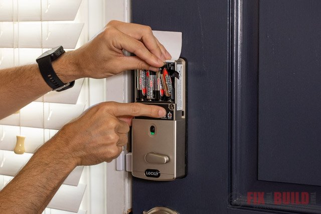Replacing A Damaged Fingerprint Sensor On A Smart Lock