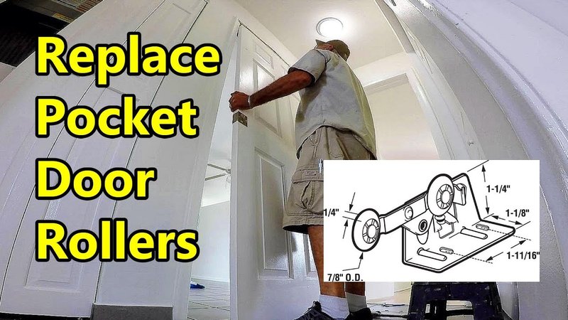 Replacing Rollers On A Pocket Door: Step-By-Step Guide