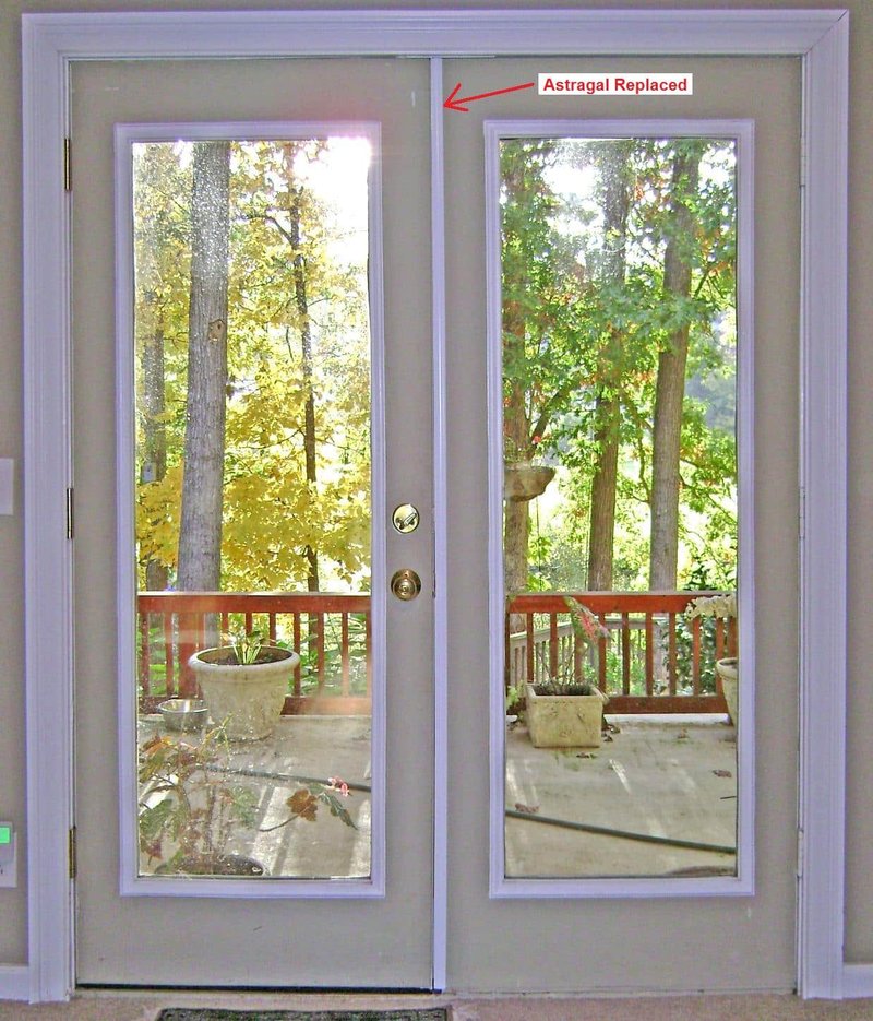 Replacing The Astragal On French Doors: Preventing Drafts