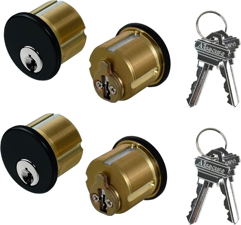 Replacing The Keyed Cylinder On An Interior Door Lock (If Applicable For Some Specific Models)
