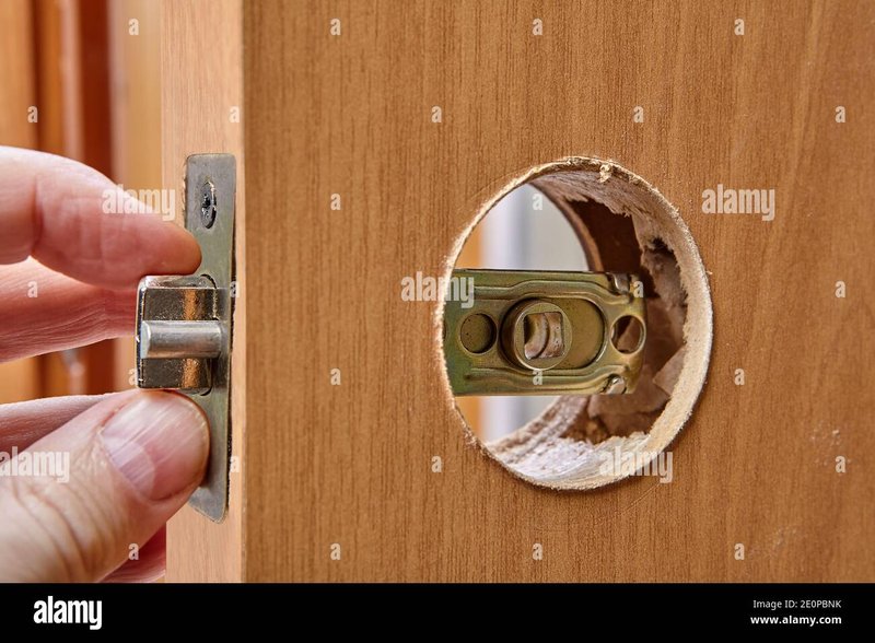 Replacing The Latch Faceplate On An Interior Door
