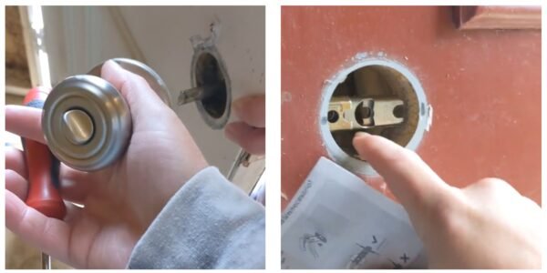 Replacing The Spindle In An Exterior Door Knob Handleset