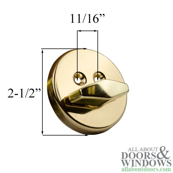 Replacing The Thumbturn On A Single-Cylinder Deadbolt