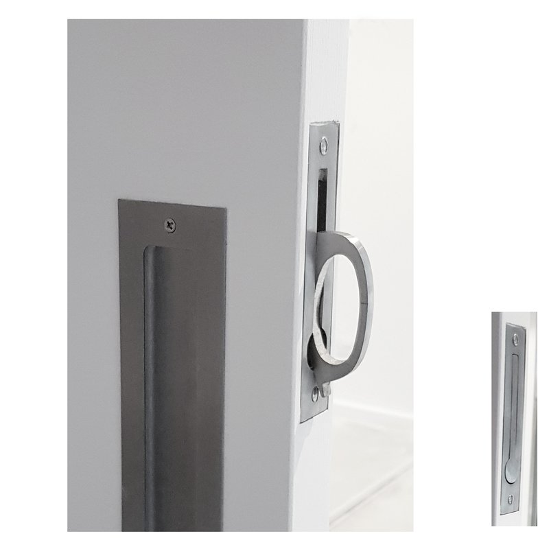 Retrofitting A Sliding Door With A Recessed Pull Handle