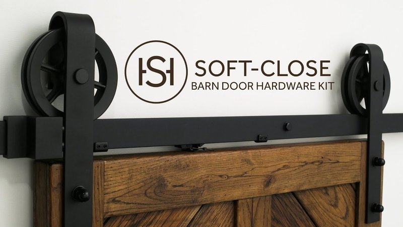 Retrofitting An Old Barn Door With Soft-Close Hardware