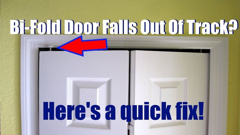 Troubleshooting A Bifold Door That Constantly Comes Off Track