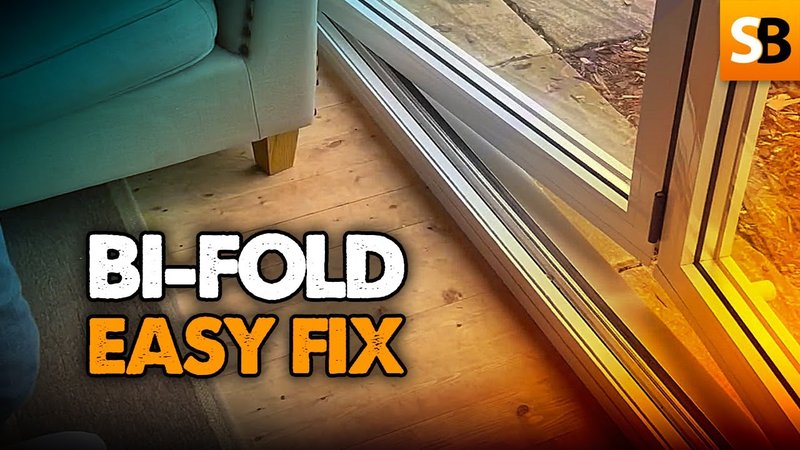 Troubleshooting A Bifold Door That Gets Stuck Halfway Open