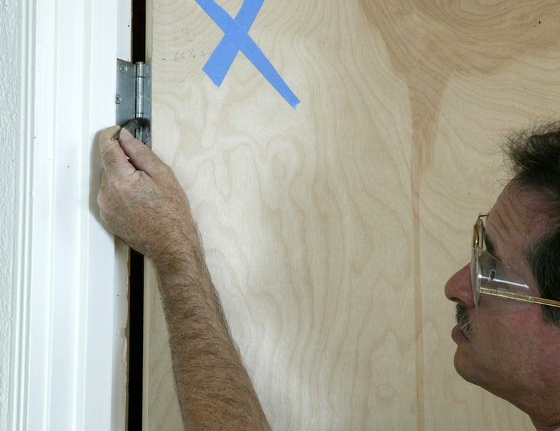 Troubleshooting A Door Hinge That Appears Bent Or Deformed