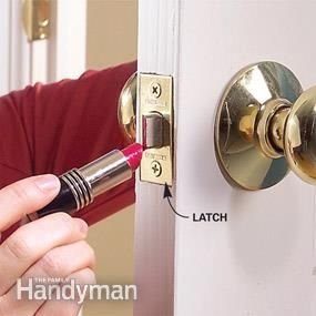 Troubleshooting A Door Latch That'S Hard To Operate For Children/Elderly