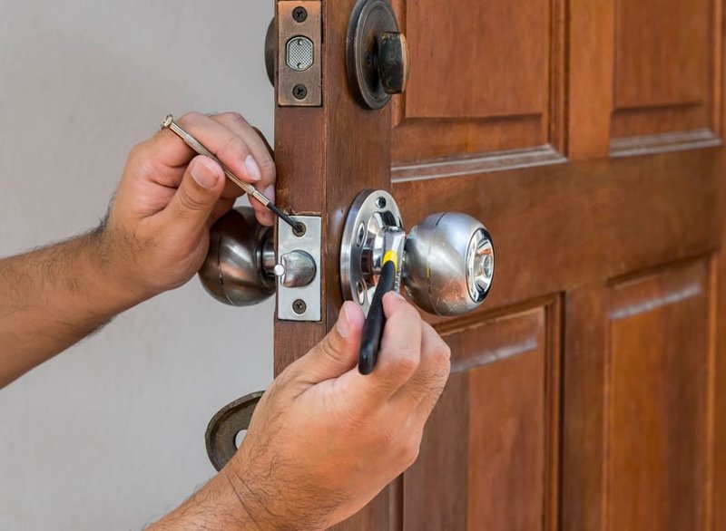 Troubleshooting A Door Latch That'S Loose In The Door Bore Hole