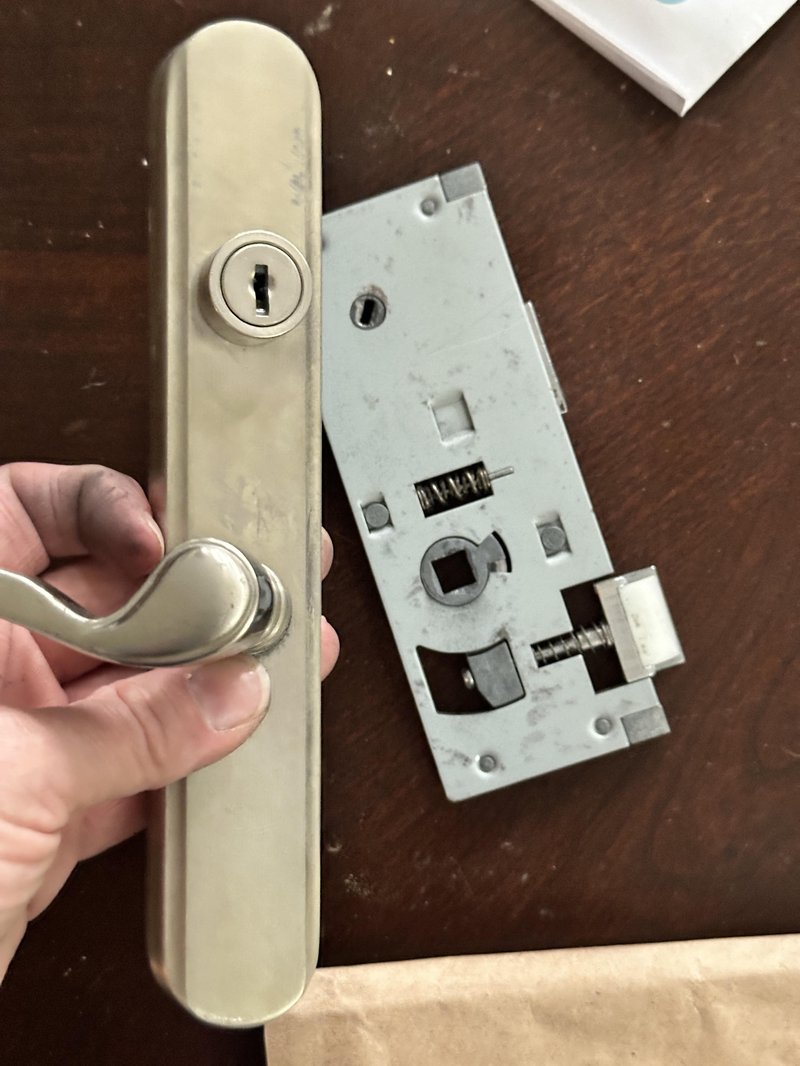 Troubleshooting A Door Latch That Was Installed Upside Down