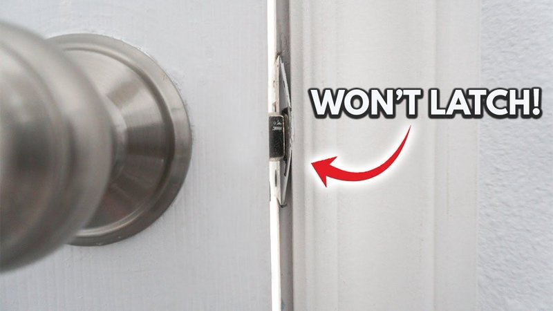 Troubleshooting A Door That Doesn'T Latch In The Wind