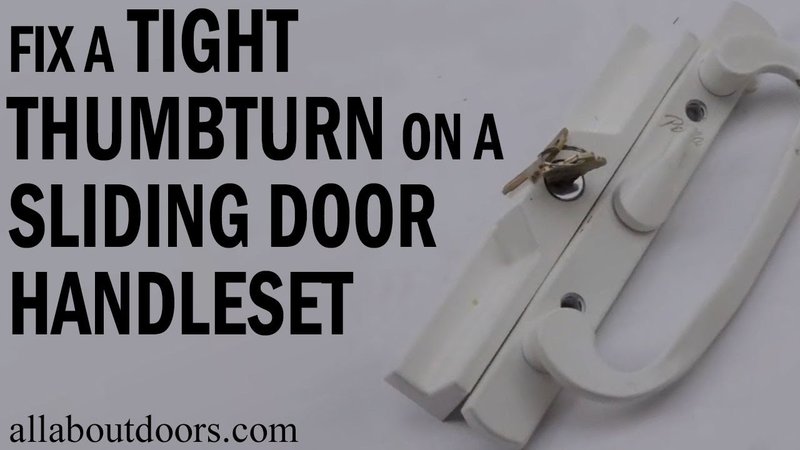 Troubleshooting A Handleset That Feels Rough When Turning