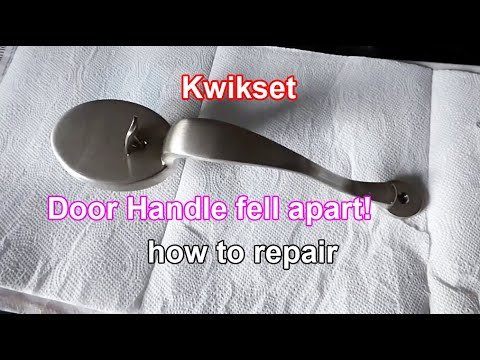 Troubleshooting A Handleset Thumb Latch That'S Sticking