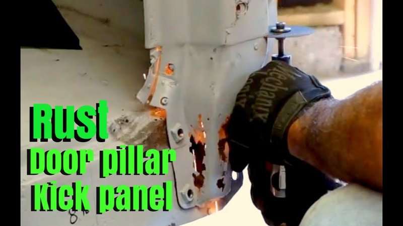 Troubleshooting A Kick Plate That'S Causing Rust Stains On The Door