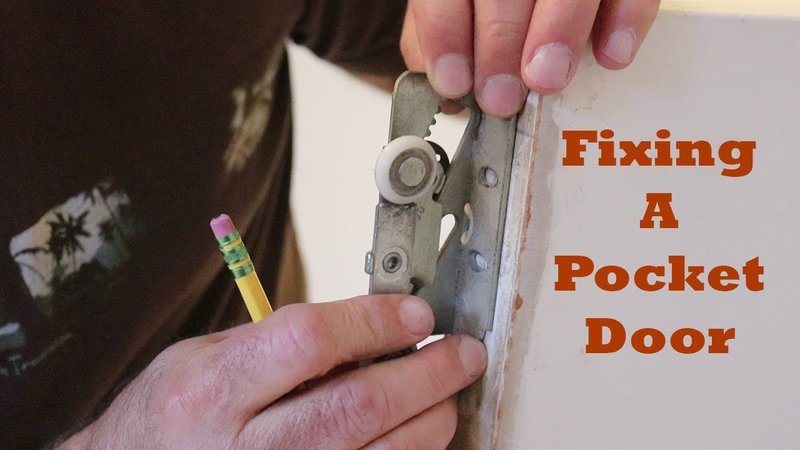 Troubleshooting A Pocket Door That Is Catching On Something In The Wall