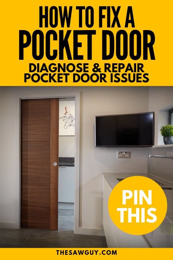 Troubleshooting A Pocket Door That Won'T Fully Extend