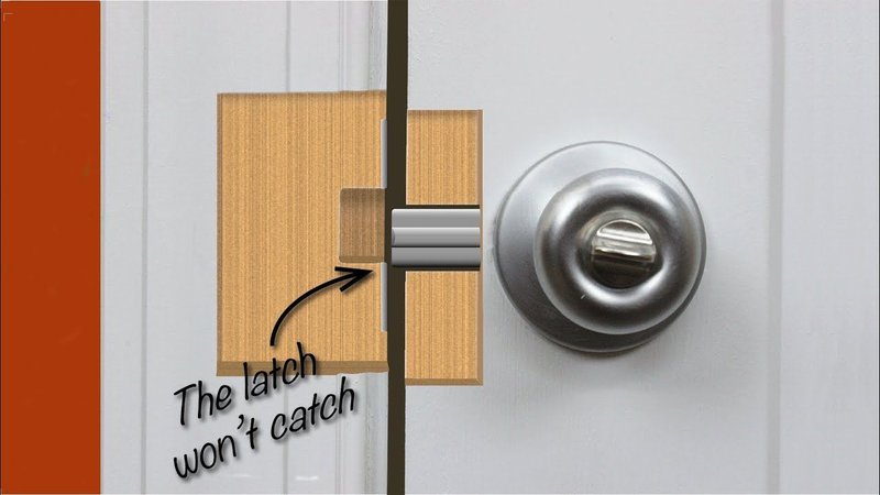 Troubleshooting A Privacy Latch That Won'T Disengage From Outside