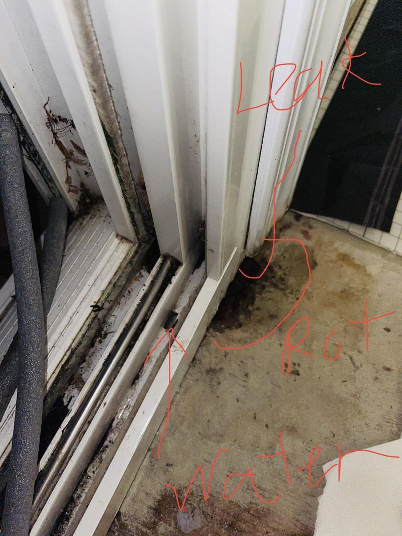 Troubleshooting A Sliding Patio Door That'S Leaking Air