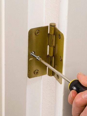 Troubleshooting An Exterior Door Hinge That'S Causing Drafts